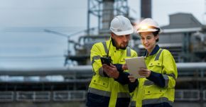 Male and female industrial engineers 1229066801