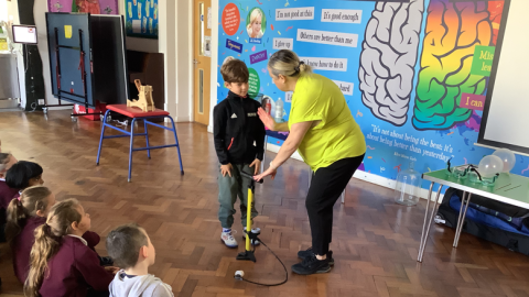 St Marys Catholic Primary School pupils enjoy a STEM workshop 1