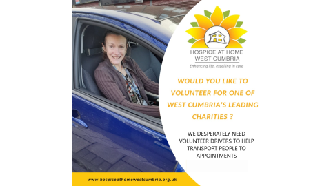 Volunteer driver poster