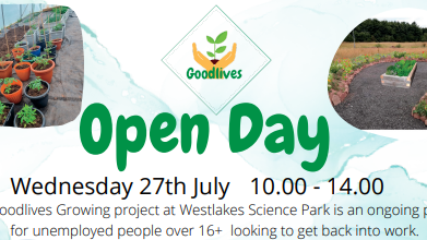 Good Lives Open Day banner