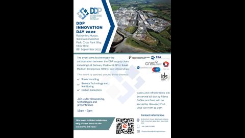 DDP Innovation Day Flyer 2022