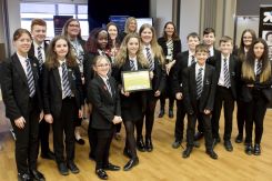 Children from Workington Academy partnered with Tuv Suv and Sellafield Ltd