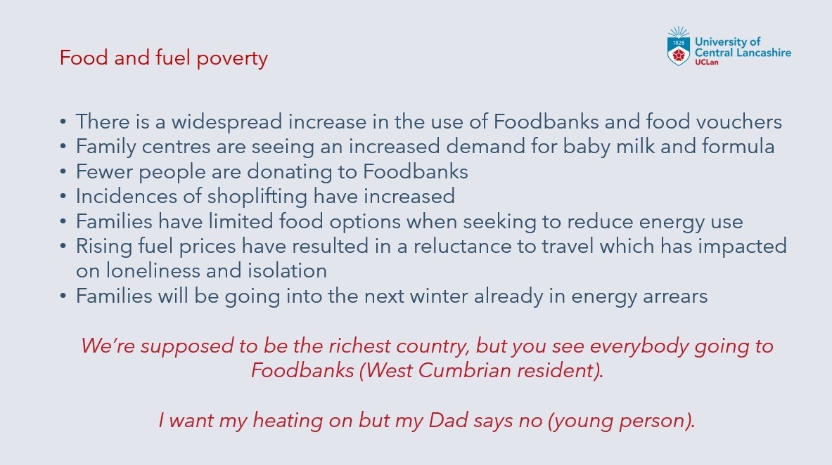 SVG Newsletter food poverty