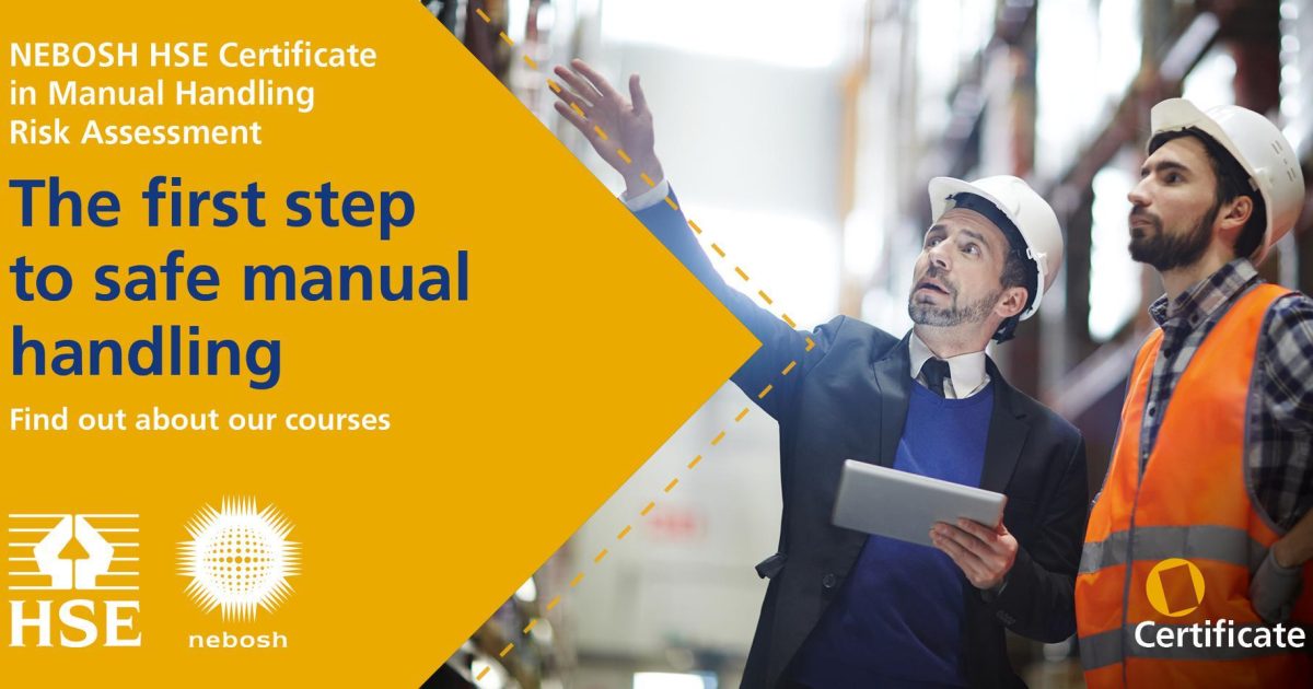 Using Hand Tools Risk Assessment Nebosh NEBOSH and the HSE join forces to tackle manual handling risk | BECBC